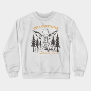 Yellowstone National Park Crewneck Sweatshirt